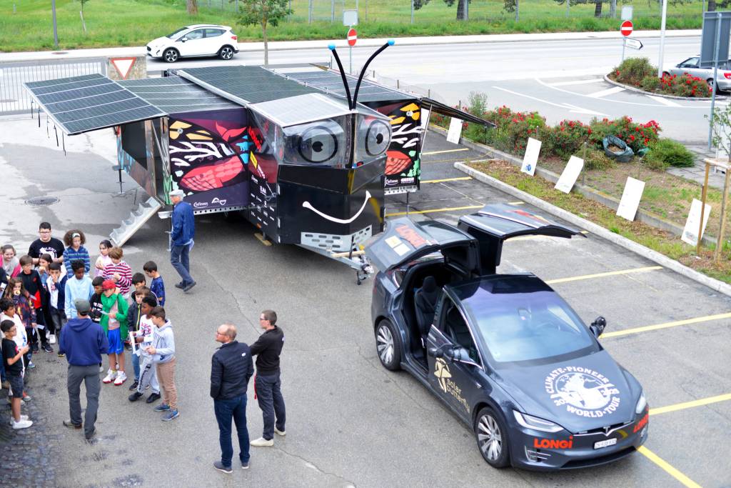 Solarbutterfly bei Studer in der Schweiz