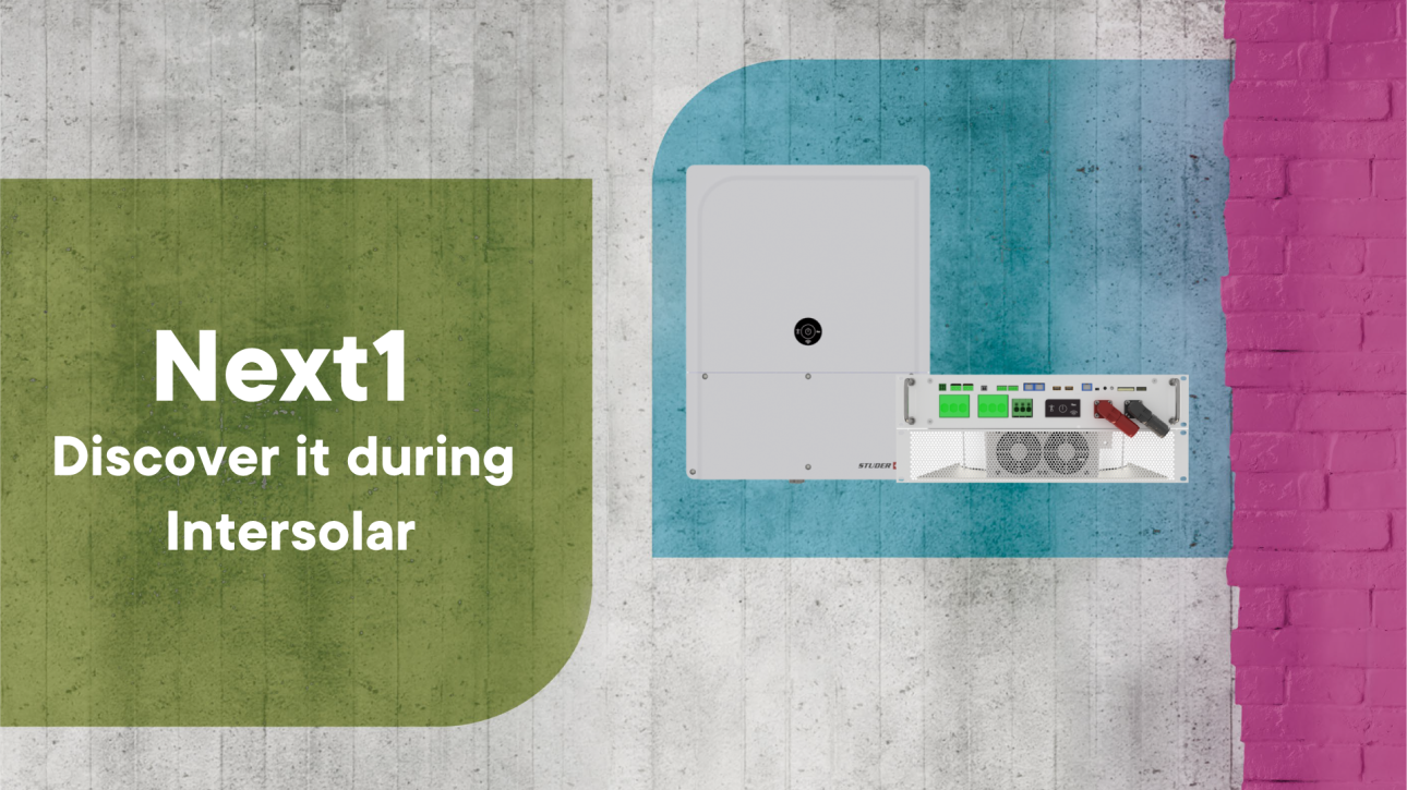 next1 Descúbralo en Intersolar Europe