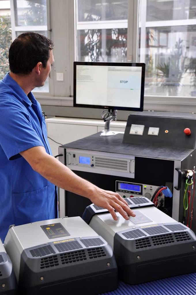 Testing variostring at Studer in Switzerland