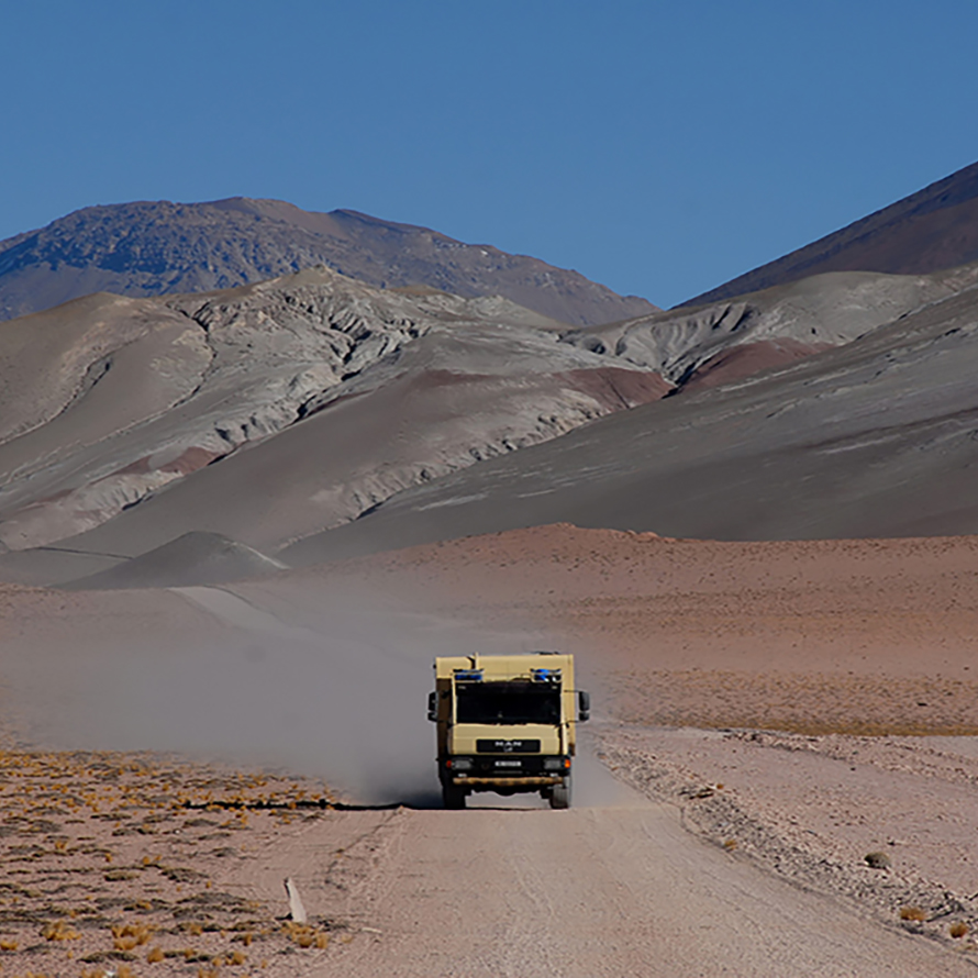 Tour de l&rsquo;Amérique en camion