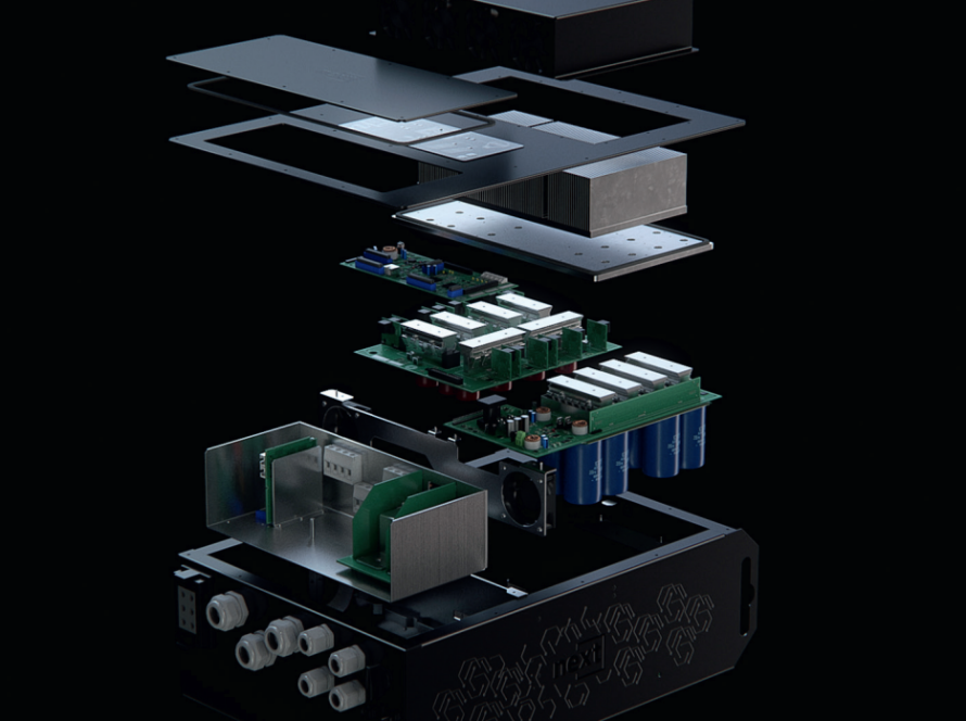 next3 inversor/cargador con solar integrado