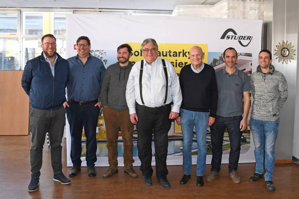 Der neue Vorstand von Studer