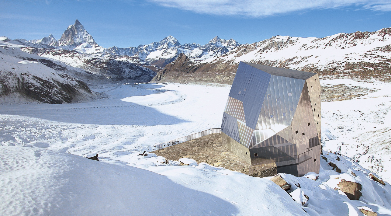 La cabane du Mont Rose
