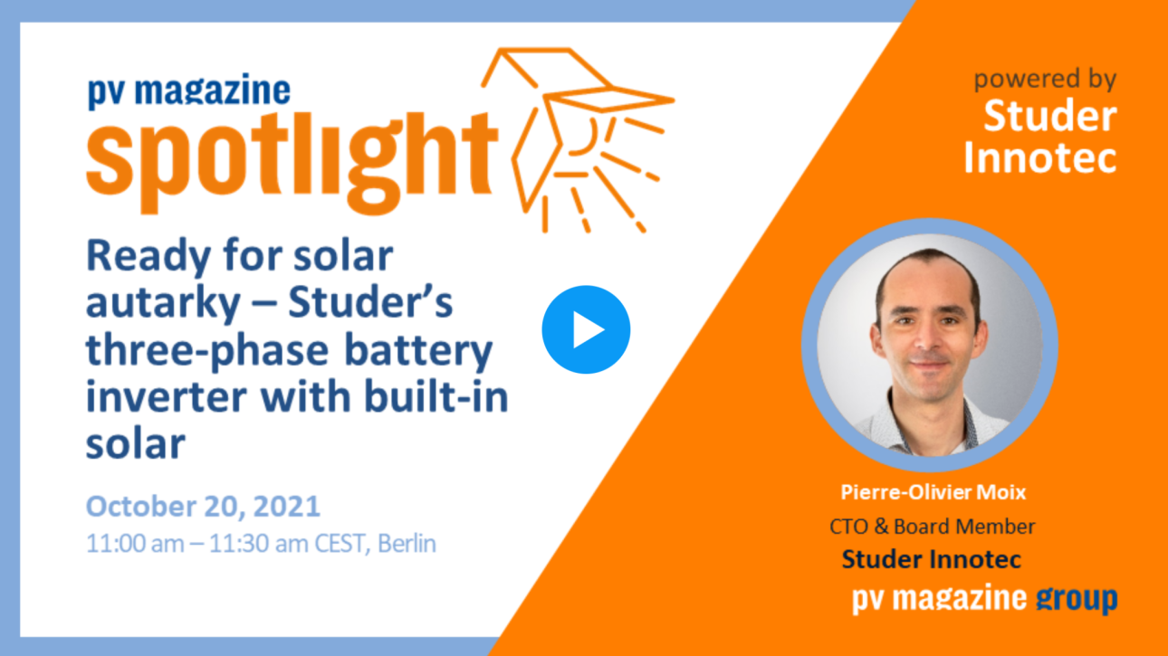 pv magazine spotlight, bereit für die solare Autarkie