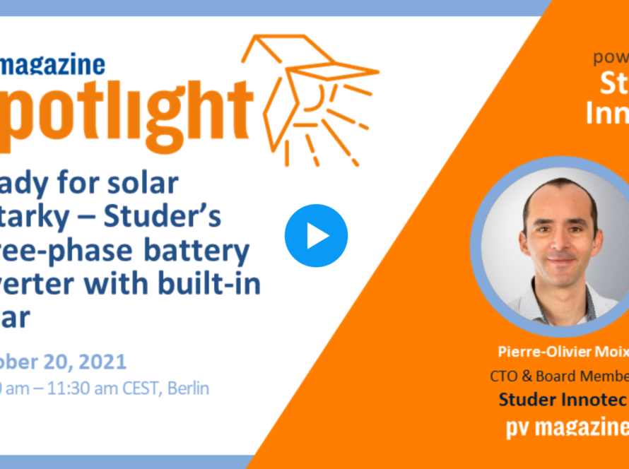 pv magazine spotlight, ready for solar autarky
