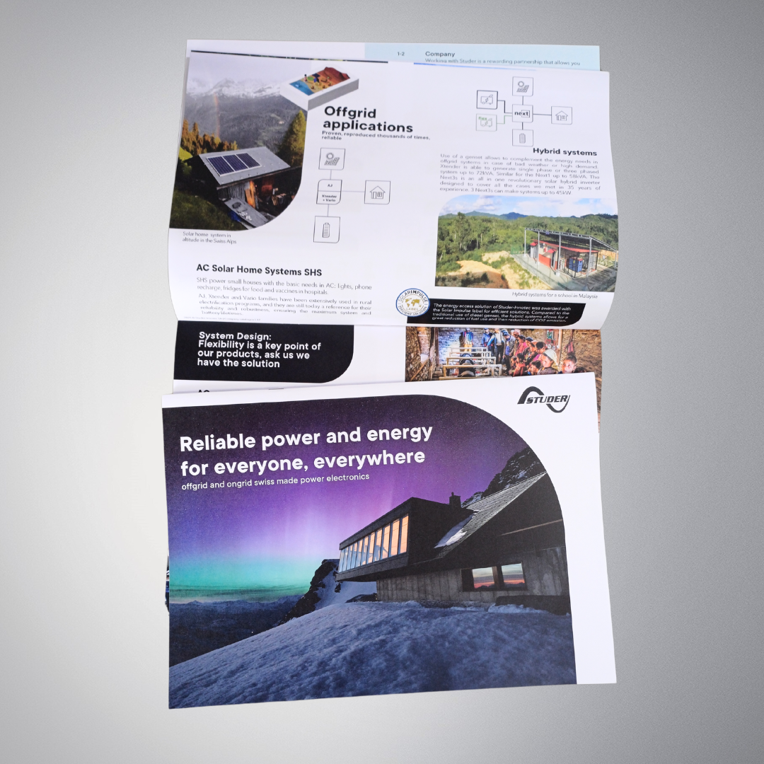 Studer catalogue 2025 picture