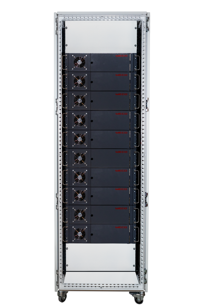 infra with 10 battery cabinet