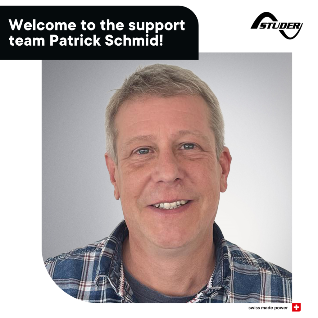 Bienvenue Patrick Schmid