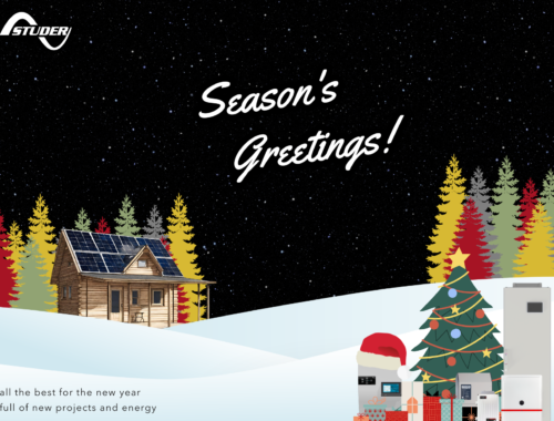 Season's greetings from Studer Innotec